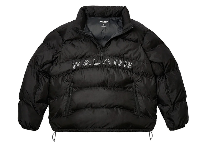 Palace Ripstop Arc Puffer Jacket Black