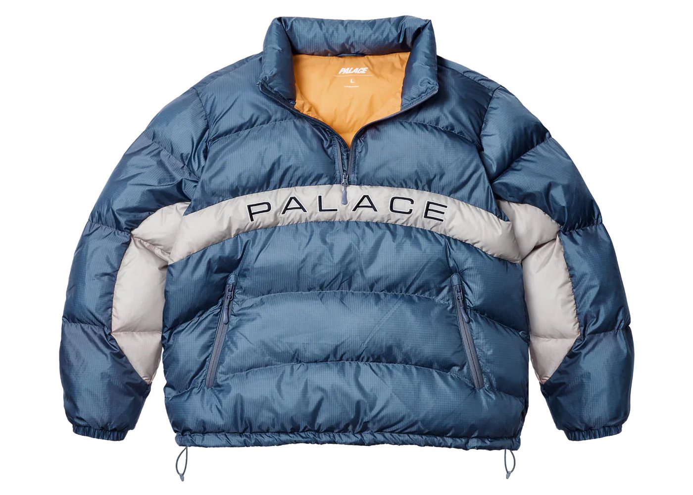 Palace Ripstop Arc Puffer Jacket Blue メンズ - FW23 - JP
