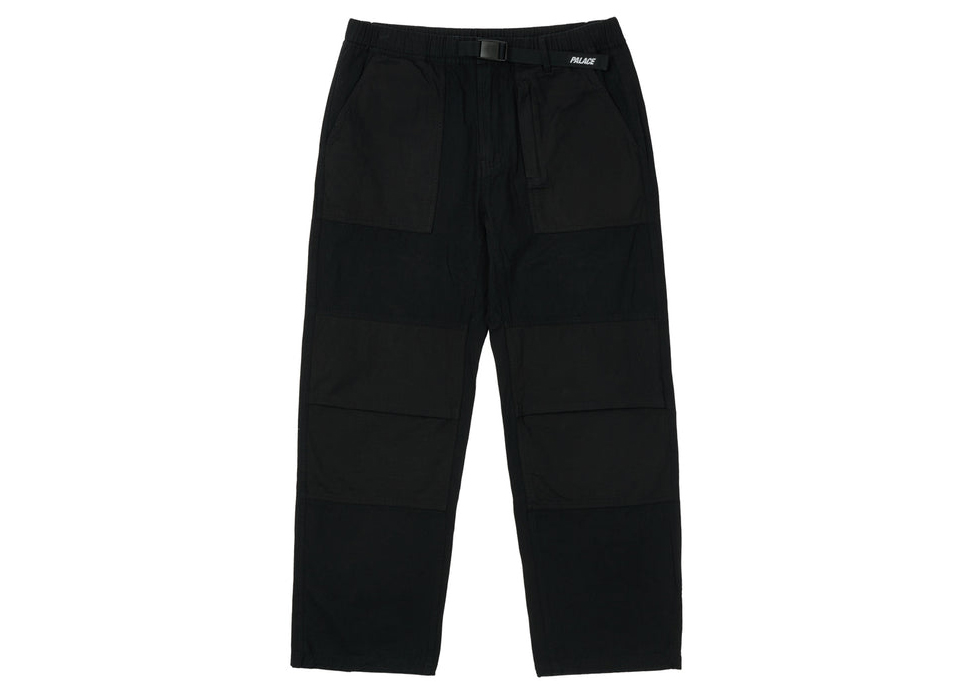 Palace Ripstop Cotton Belter Trousers Black - SS22