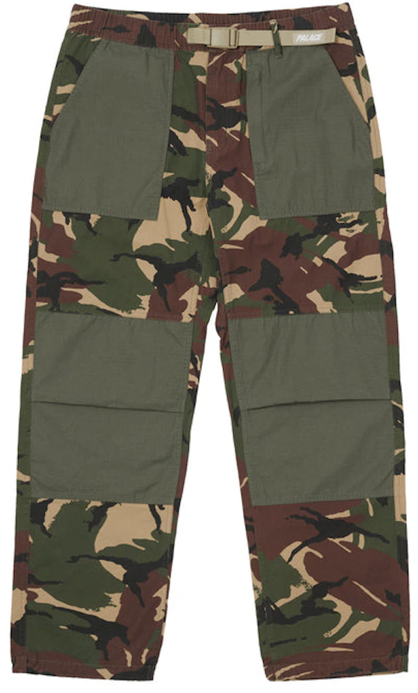 Palace Ripstop Cotton Belter Trousers Camo Men's - SS22 - US