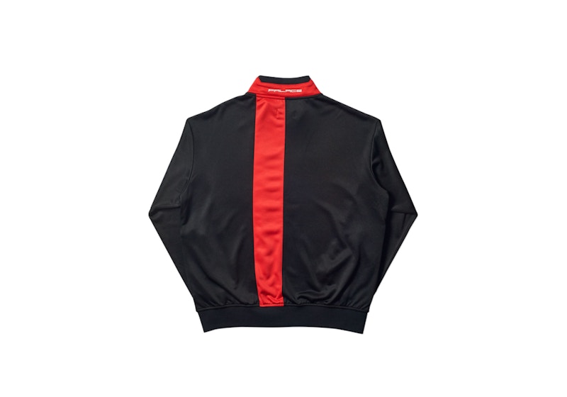 Palace Ritual Track Top Black/Red Men's - SS18 - US