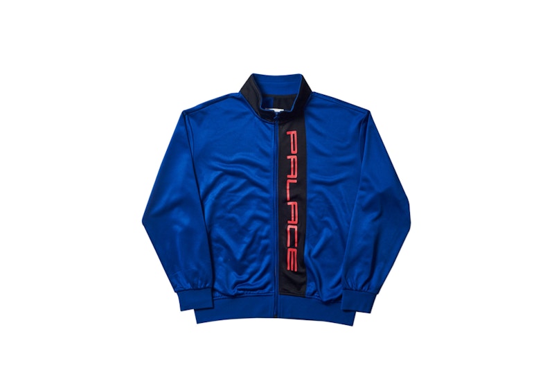 Palace Ritual Track Top Blue/Black Men's - SS18 - US