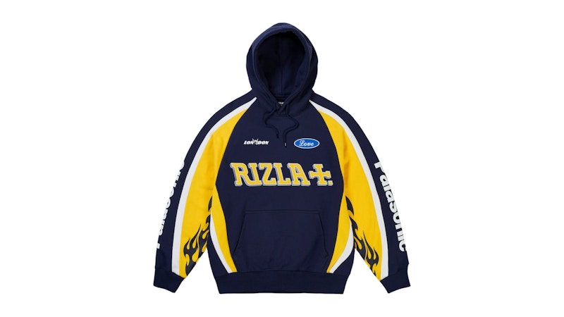 Felpa con cappuccio Palace Rizla Navy