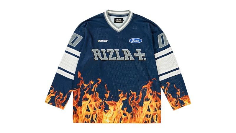 Palazzo Rizla Jersey Navy