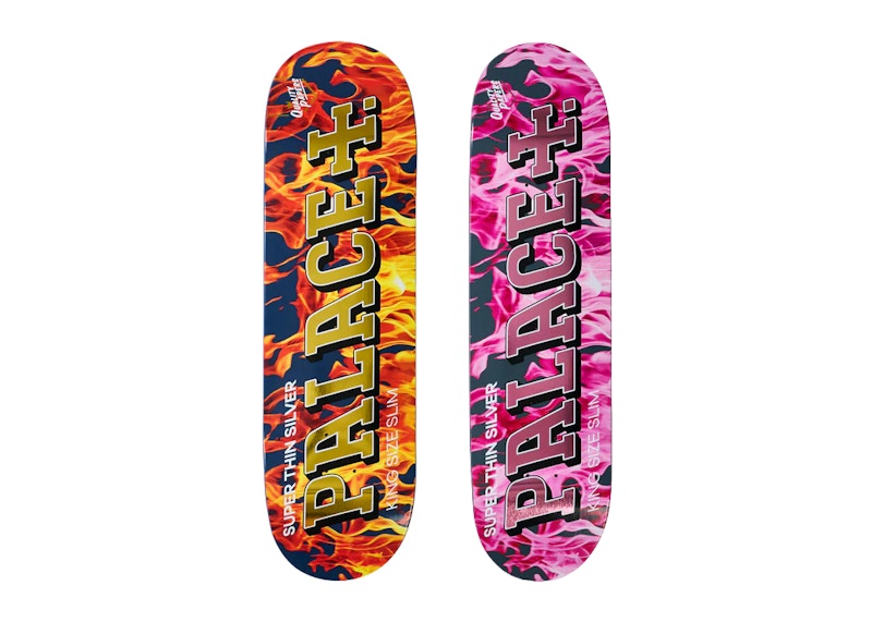 Palace Rizla Skateboard Deck Set Multicolor