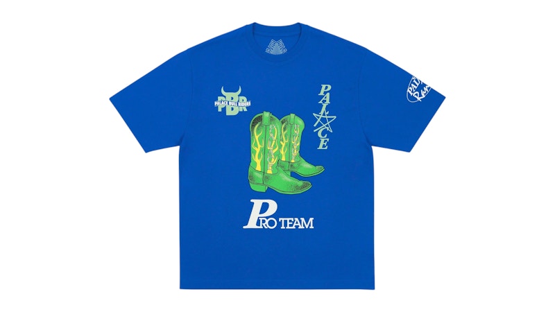 Pre-owned Palace Men's Rodeyo T-shirt In Blue Berry