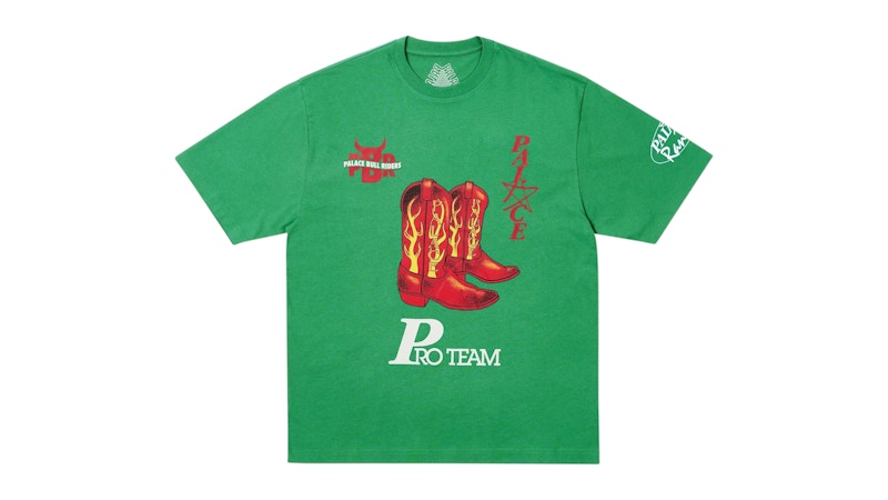 Pre-owned Palace Men's Rodeyo T-shirt In Lucky Green