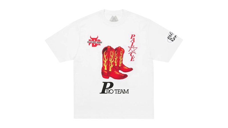 Pre-owned Palace Men's Rodeyo T-shirt In White