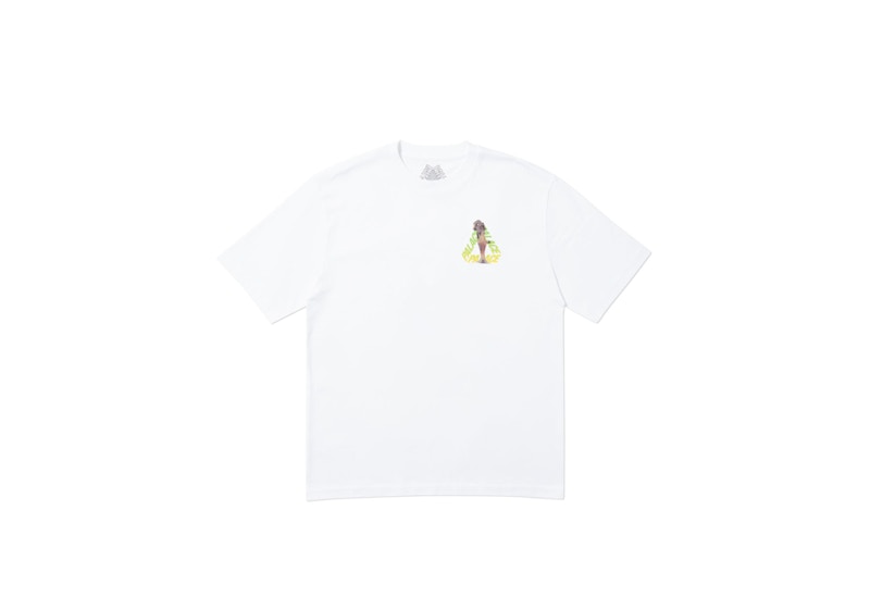 Palace Rolls P3 T-Shirt White Men's - FW19 - US