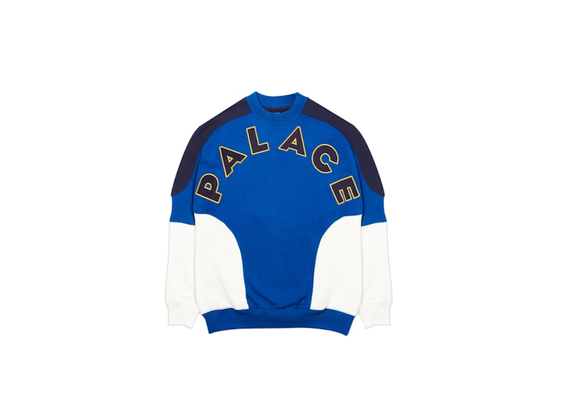 [パレス] Palace Roundhouse 2 Da Face Crew AW 19 FW 19 2019 Palace Roundhouse 2 Da Face Crew Blue/Navy Uomo - FW19 - IT