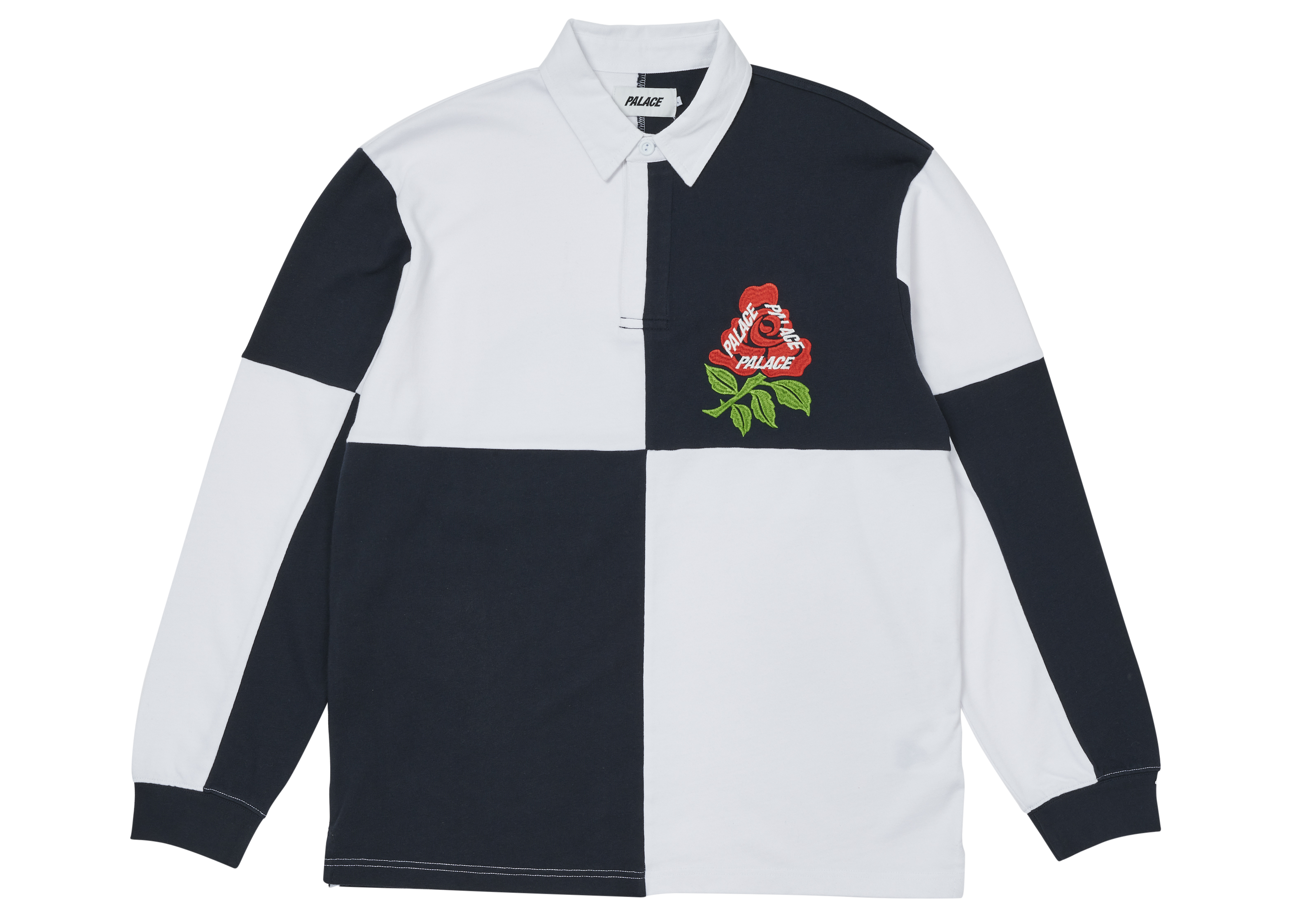 Palace Rugger Bugger Rugby White/Navy Men's - SS21 - US