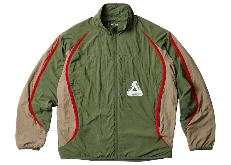 Palace Run It Jacke Oliv/Khaki