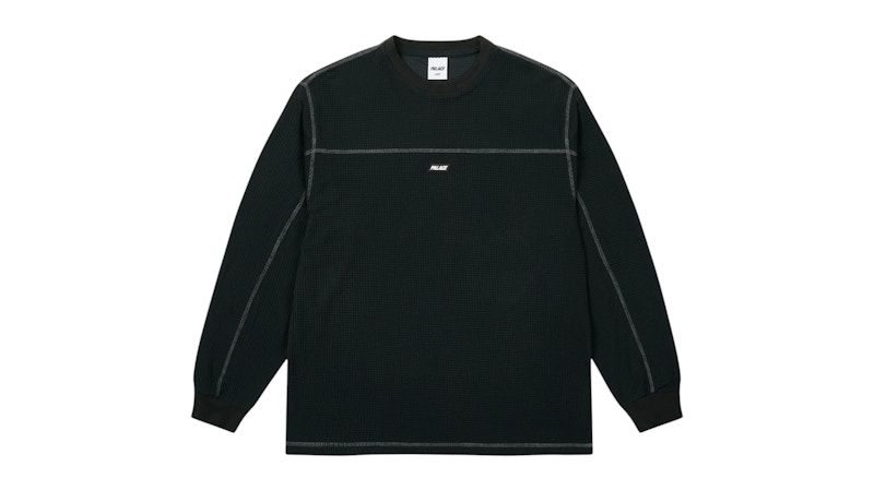 Palace Run It Thermal Longsleeve Black Men's - SS26 - US
