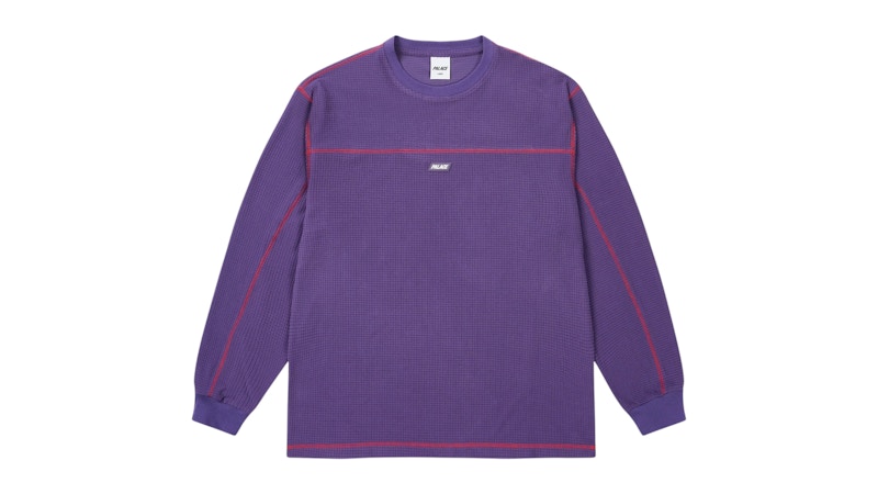 Palace Run It Thermal Longsleeve Purp Men's - SS26 - US