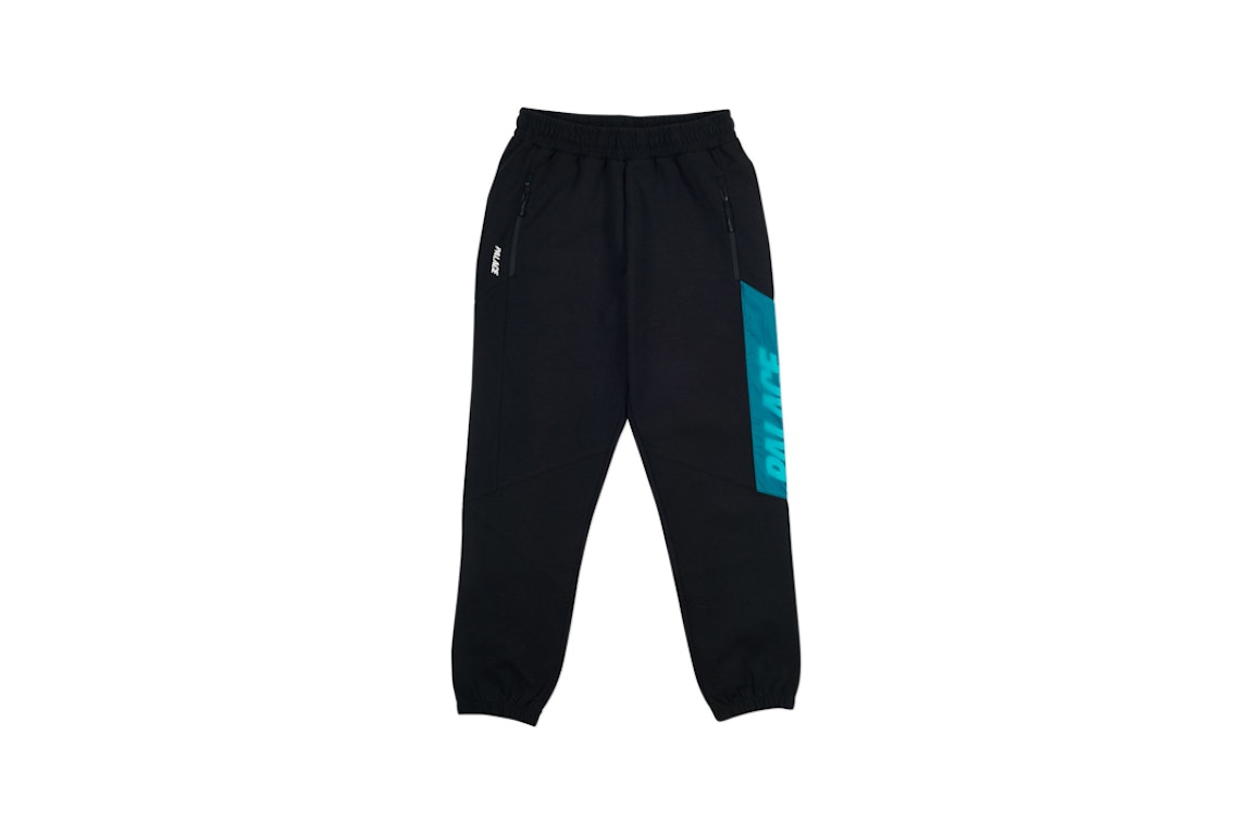 Pre-owned Palace S-layer Track Joggers Black/blue