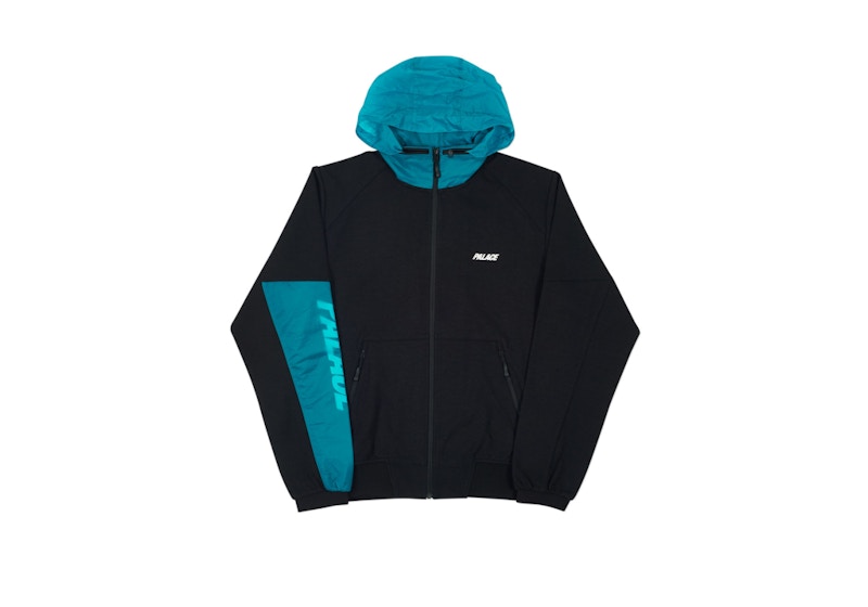 Palace S-Layer Track Top Black/Blue Men's - Spring 2018 - US