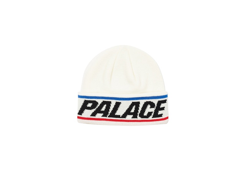 Palace S-Line Beanie Cream - FW20 - US