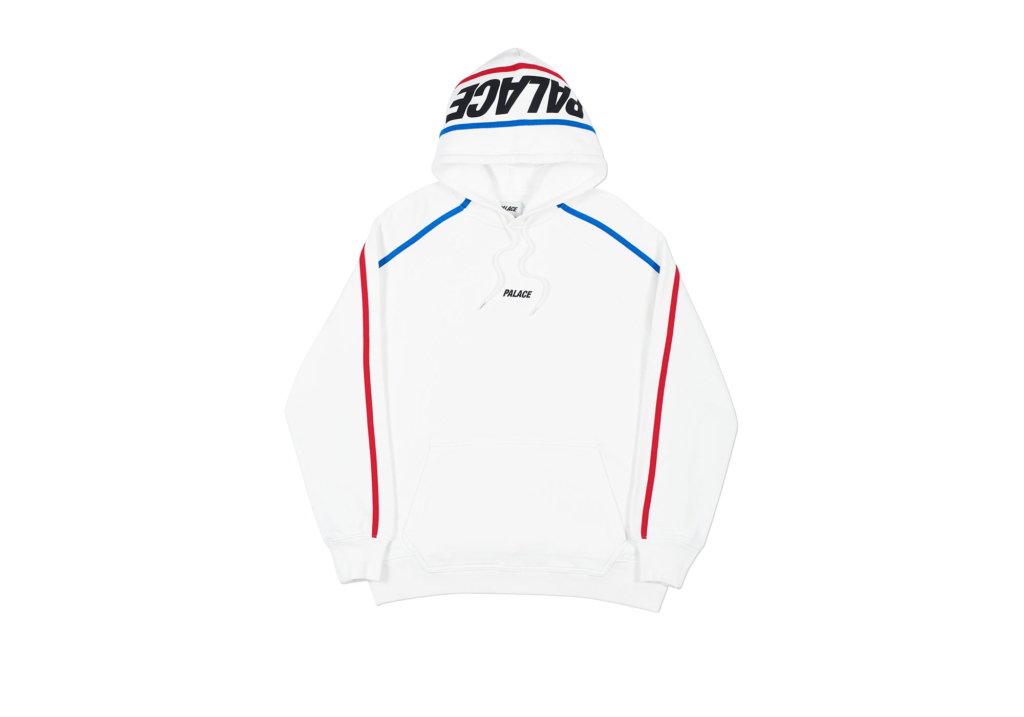 Palace S-Line Hood White/Red/Blue Men's - Spring 2018 - US