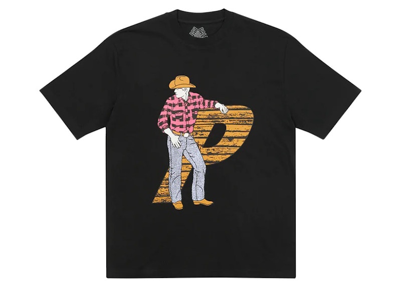 【国内発送】FW22 Palace SADDLE UP T-SHIRT Tシャツ Tee Palace Saddle Up T-shirt Black Men's - FW22 - US