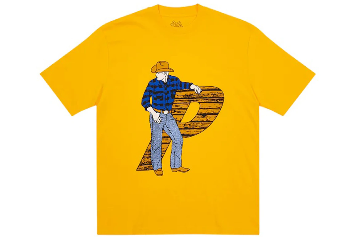 Palace Saddle Up T-shirt Yellow