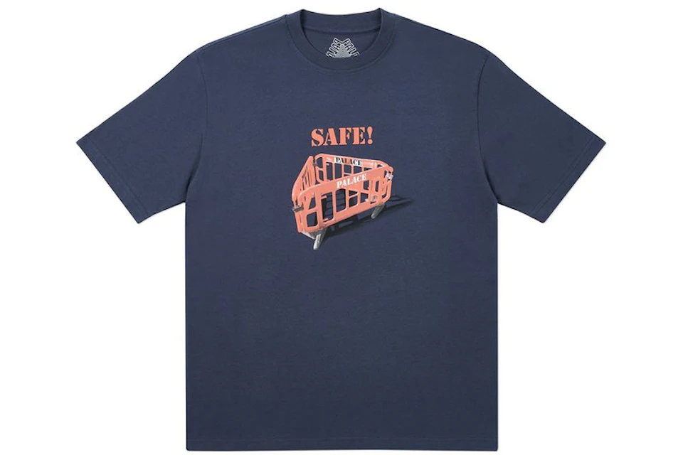 Palace Safety T-Shirt Navy