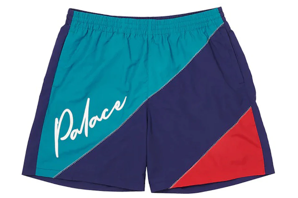 Palace Sail Shorts Teal/Navy/Red