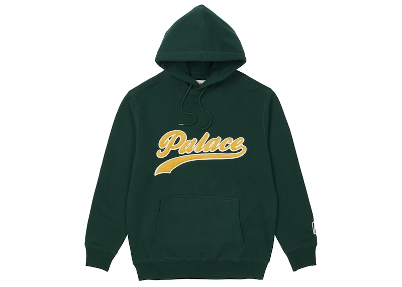 Palace Satin Hood Green Men's - SS21 - US