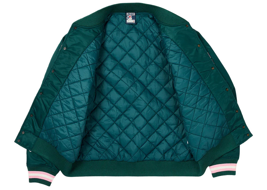 Palace Satin The Arena Jacket Green メンズ - FW23 - JP