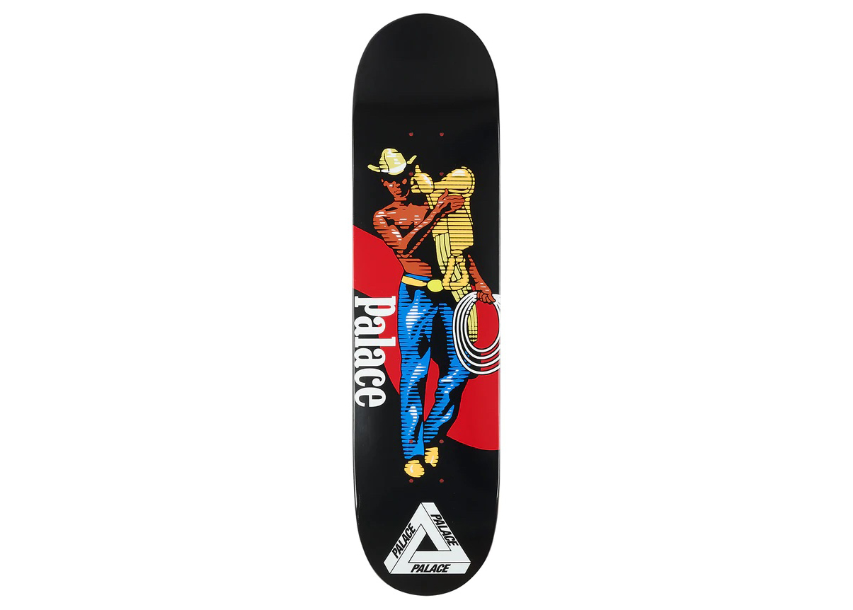 Palace Saves 8 Skateboard Deck Black - SS22 - GB