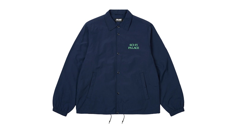 Pre-owned Palace Men's  Scifi Fantasy Tri Coach Jacket In Navy Blue