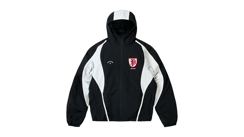 Palace Scrum Hooded Shell Jacket Black