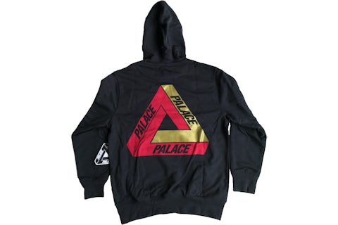 Palace Shanghai Exclusive Tri Ferg Hoodie Black Men's - FW19 - US Palace Shanghai Exclusive Tri Ferg Hoodie Black Men's - FW19 - US