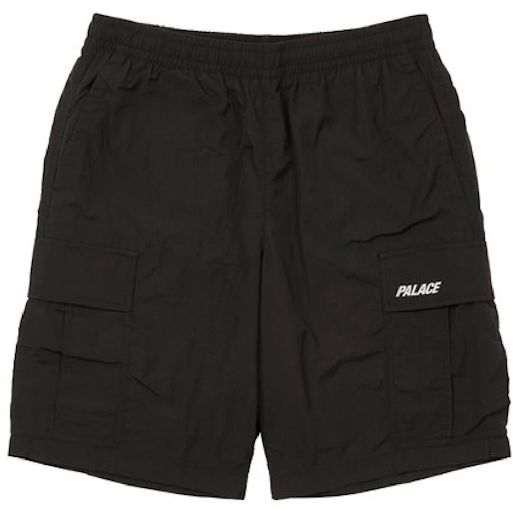 Palace Shell Cargo Shorts (FW21) Black Men's - FW21 - US