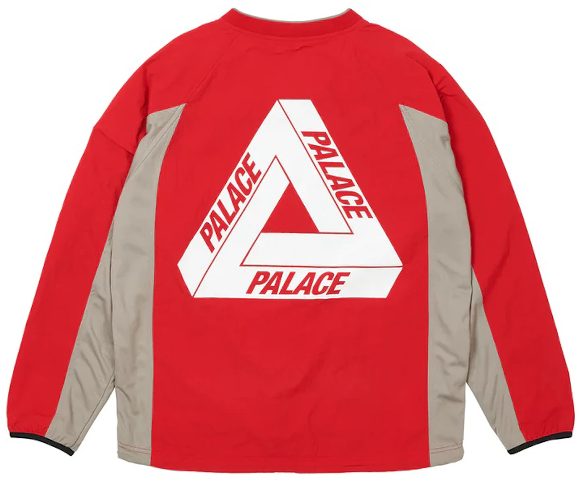 Palace Shell Pullover Red Men's - SS22 - GB