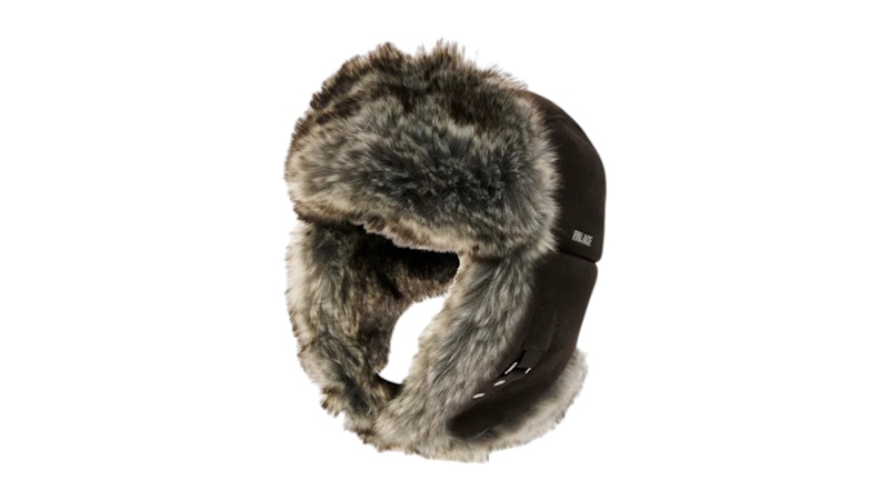 Palace Sherpa Faux Suede Trooper Black Men's - FW25 - US