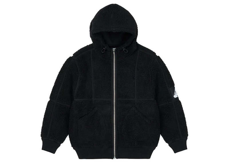 Supreme 2 Tone Hooded Sideline Jacket Black Men's - FW15 - US