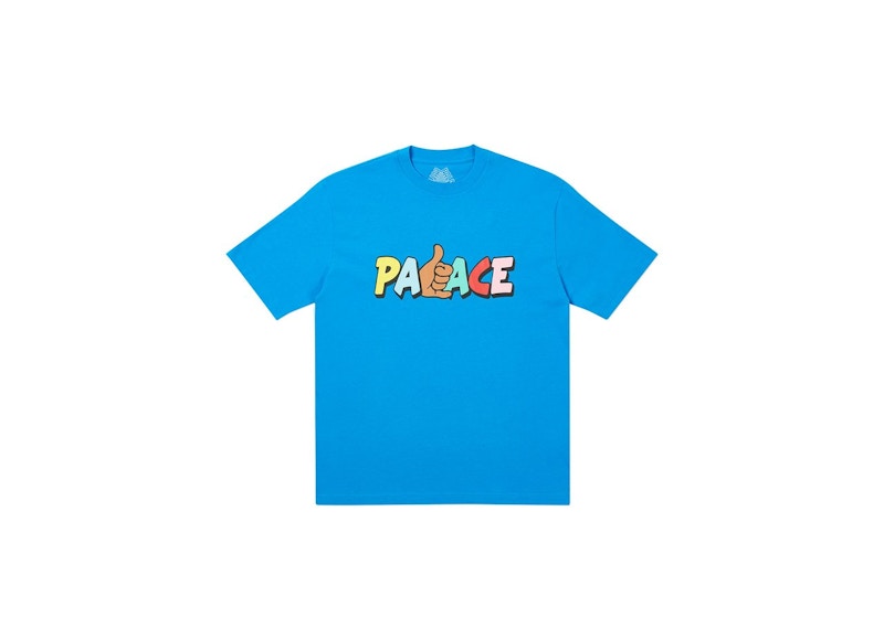 Palace Shitfaced Shaka T-Shirt Blue Men's - FW20 - US