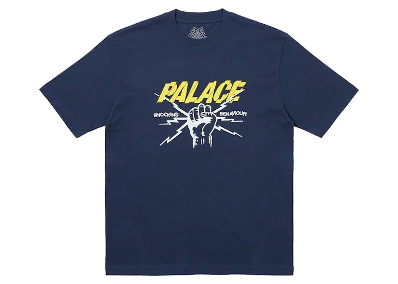 Palace Shocking Behaviour T-Shirt Navy
