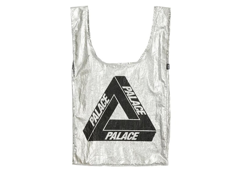 Palace Shop Reusable Bag Silver - FW22 - US