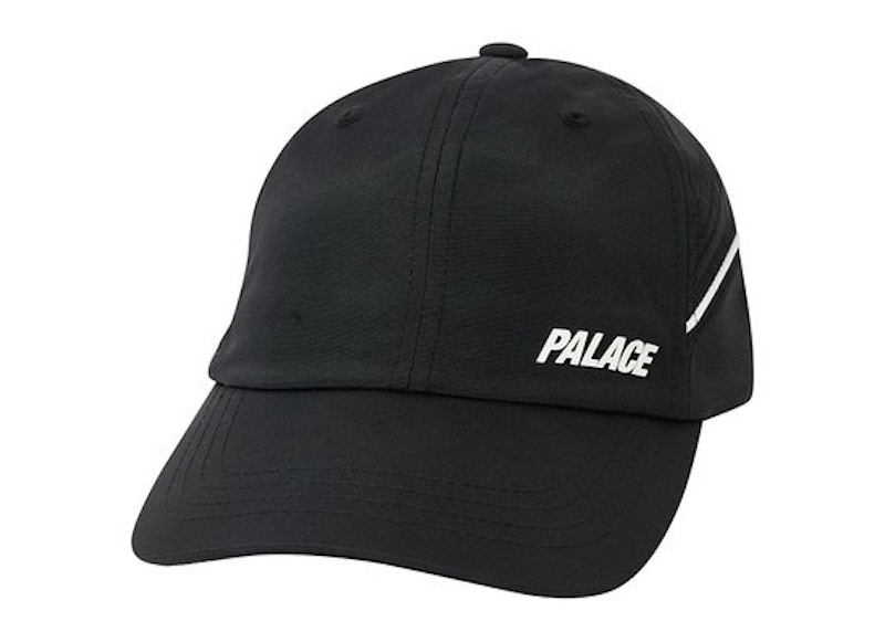 Palace Side Piece Shell 6-Panel Black