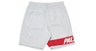 Palace Side Shorts Grey/Red
