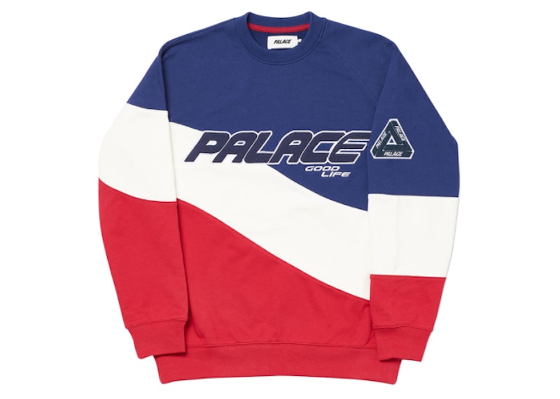 Palace Palanat Crew White/Navy