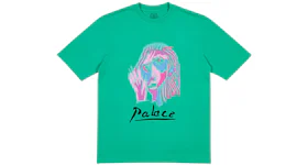 Palace Signature T-Shirt Pool Green