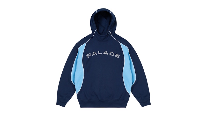Palace Skyline Hood Navy Men's - FW25 - US