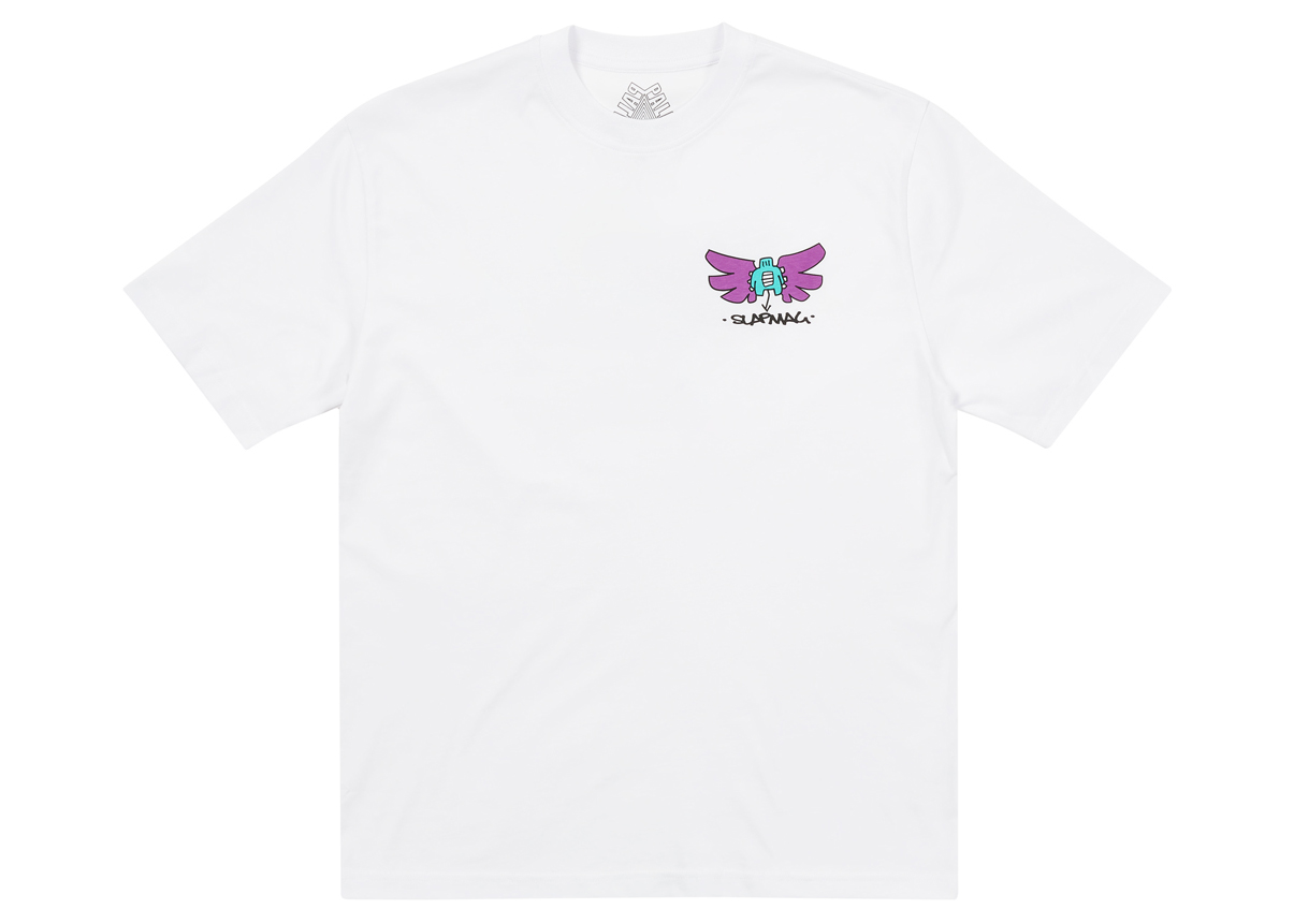新作入荷新品Palace Slap Angel T-Shirt White XL Tシャツ/カットソー(半袖/袖なし)