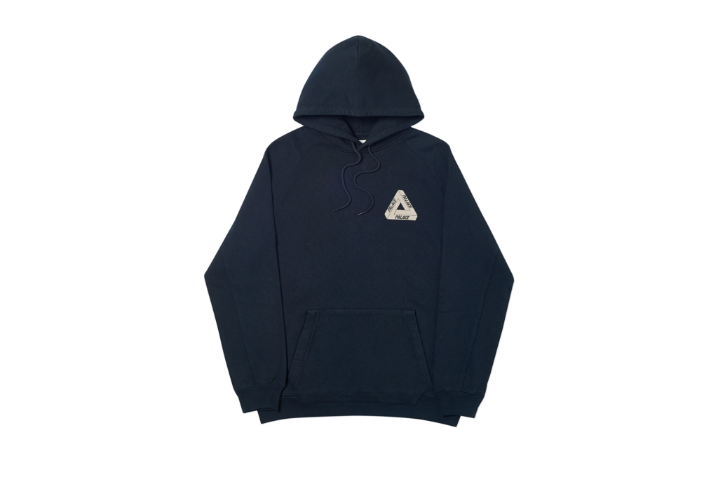 Palace slub cheap hood black