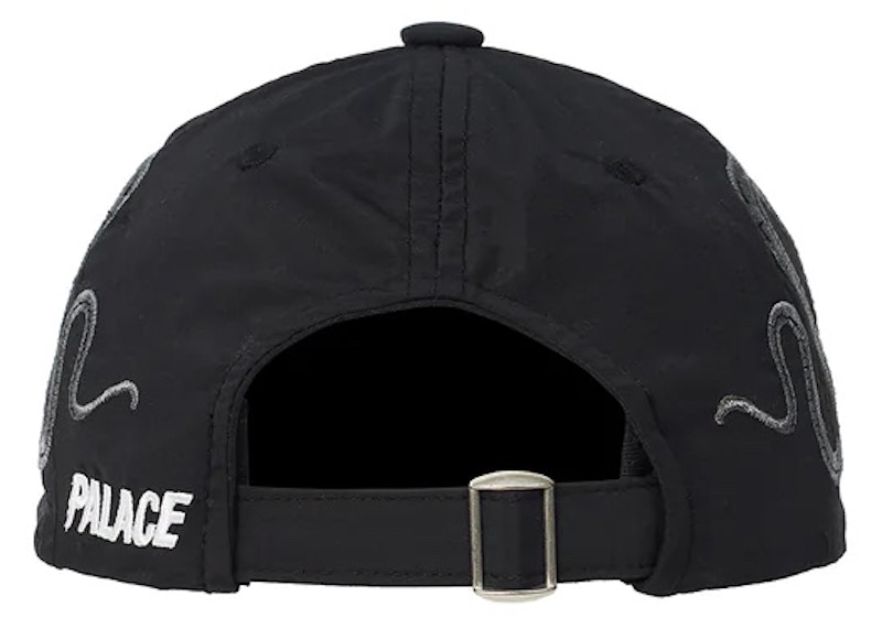 Palace Snake P 6-Panel Black - SS22 - GB