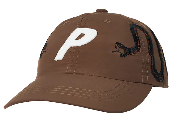 Palace Snake P 6-Panel Brown - SS22 - US