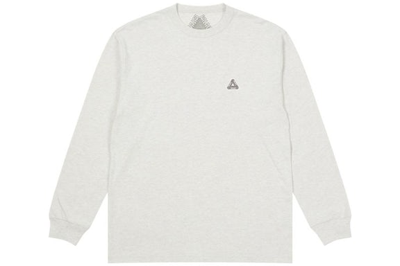 Palace Sofar Longsleeve (FW21) Light Grey Marl