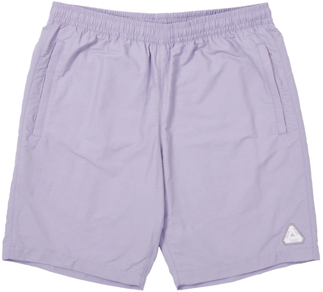 Palace Sofar Shell Shorts Lilac Men's - SS21 - GB